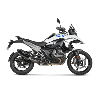 Silencieux d'extrémité Akrapovic Slip-on Line Noir Titane avec E-mark BMW R 1300 GS 2024
