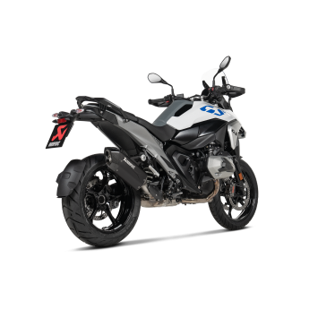 Silencieux d'extrémité Akrapovic Slip-on Line Noir Titane avec E-mark BMW R 1300 GS 2024