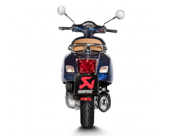 SILENCIEUX AKRAPOVIC EN ACIER INOXYDABLE VESPA GTS 300 2021-2024