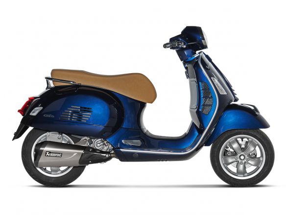 SILENCIEUX AKRAPOVIC EN ACIER INOXYDABLE VESPA GTS 300 2021-2024