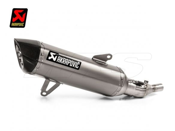 Silencieux Akrapovic en acier inoxydable pour Yamaha Tricity 300 2020-2022