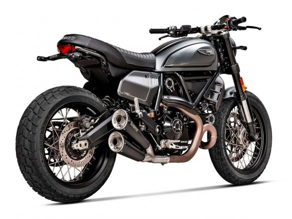 SILENCIEUX AKRAPOVIC EN ACIER DUCATI SCRAMBLER URBAN/MOTARD/NIGHTSHIFT/ICON/DESERT 21-22
