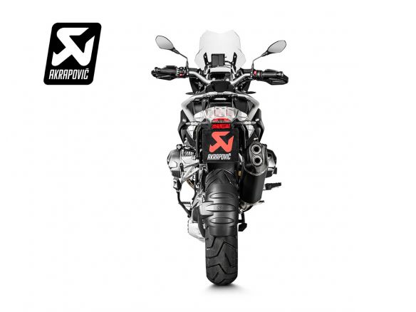 SILENCIEUX AKRAPOVIC TITANE NOIR BMW R 1250 GS / ADVENTURE 2019-2023