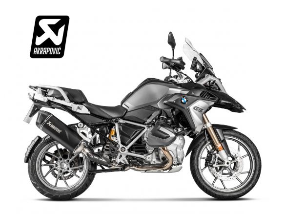SILENCIEUX AKRAPOVIC TITANE NOIR BMW R 1250 GS / ADVENTURE 2019-2023