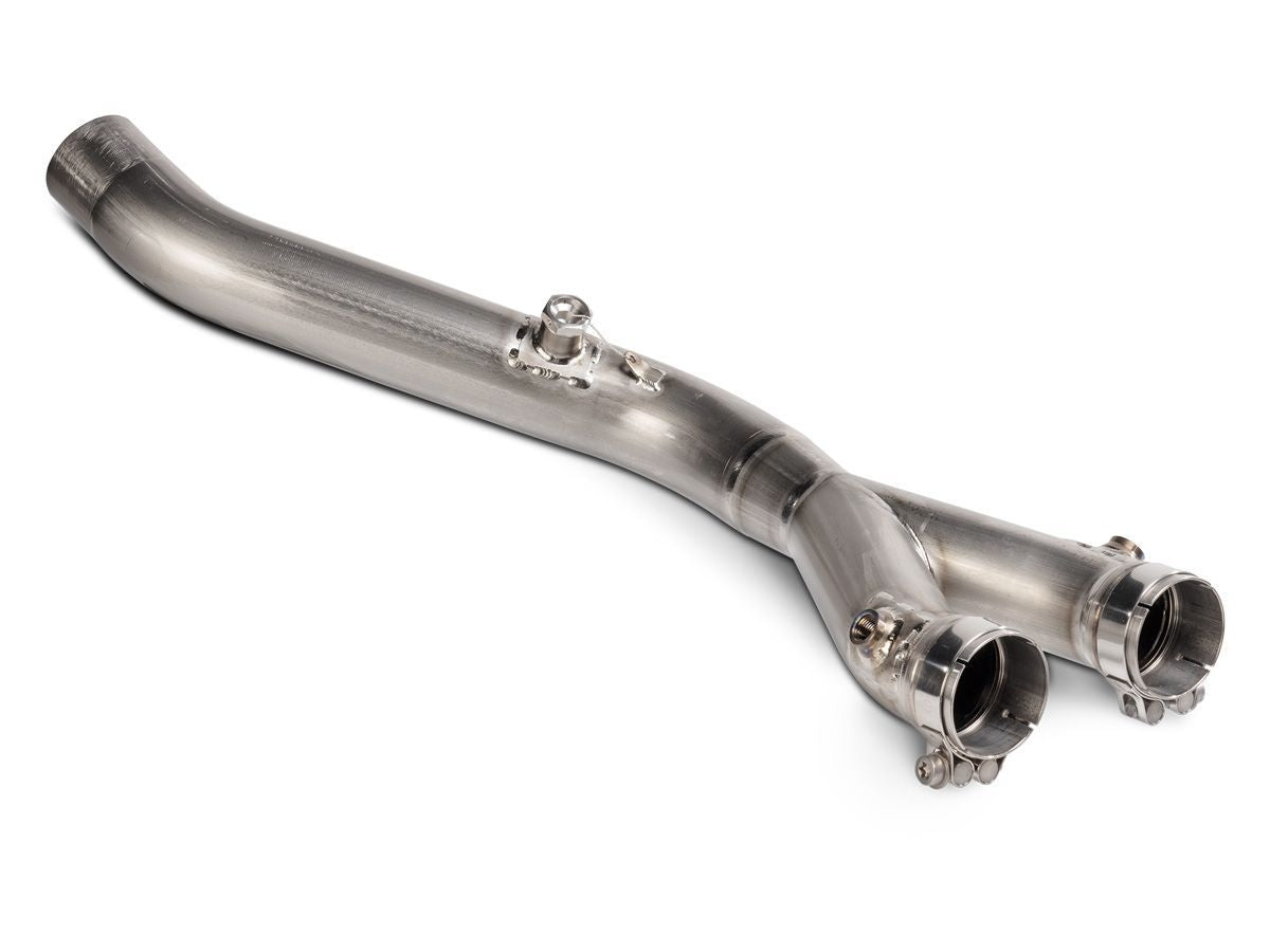 TUBE DE LIAISON / COLLECTEUR AKRAPOVIC TITANE EN OPTION YAMAHA MT-10 2022-2024