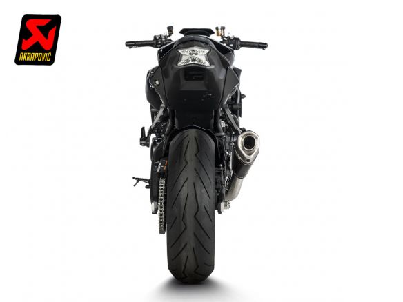 Silencieux d'échappement Akrapovic en titane pour Kawasaki Z H2 2020-2024