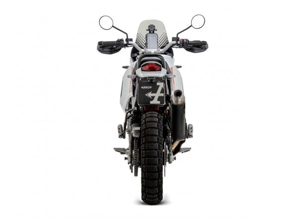 SILENCIEUX ALUMINIUM NOIR ARROW INDY RACE HOMOLOGUÉ DUCATI DESERT