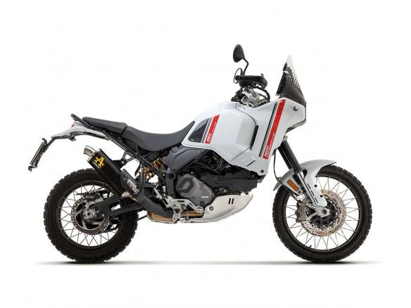 SILENCIEUX ALUMINIUM NOIR ARROW INDY RACE HOMOLOGUÉ DUCATI DESERT