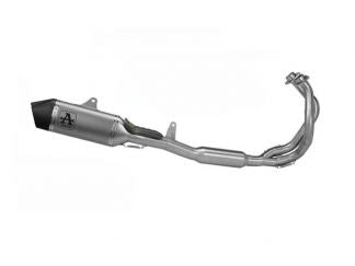 Ligne complète ARROW DARK ALUMINIUM INDY RACE pour Kawasaki Z 650 / Ninja 650 2021-2023