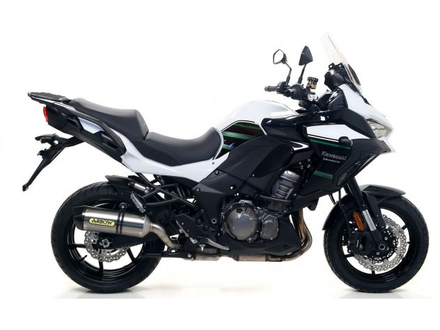 SILENCIEUX ARROW RACE-TECH TITANE FOND CARBONE KAWASAKI VERSYS 1000 19-20