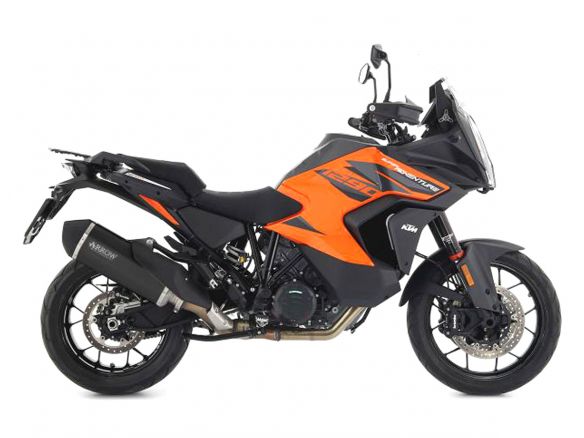 SILENCIEUX ARROW SONORA NOIR TITANE CARBONE KTM 1290 SUPER ADVENTURE S 2021-2023