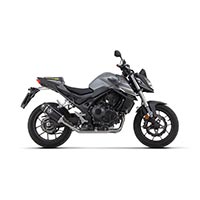 Pot d'échappement Arrow Race slip-on aluminium foncé Honda CB750 Hornet 2023