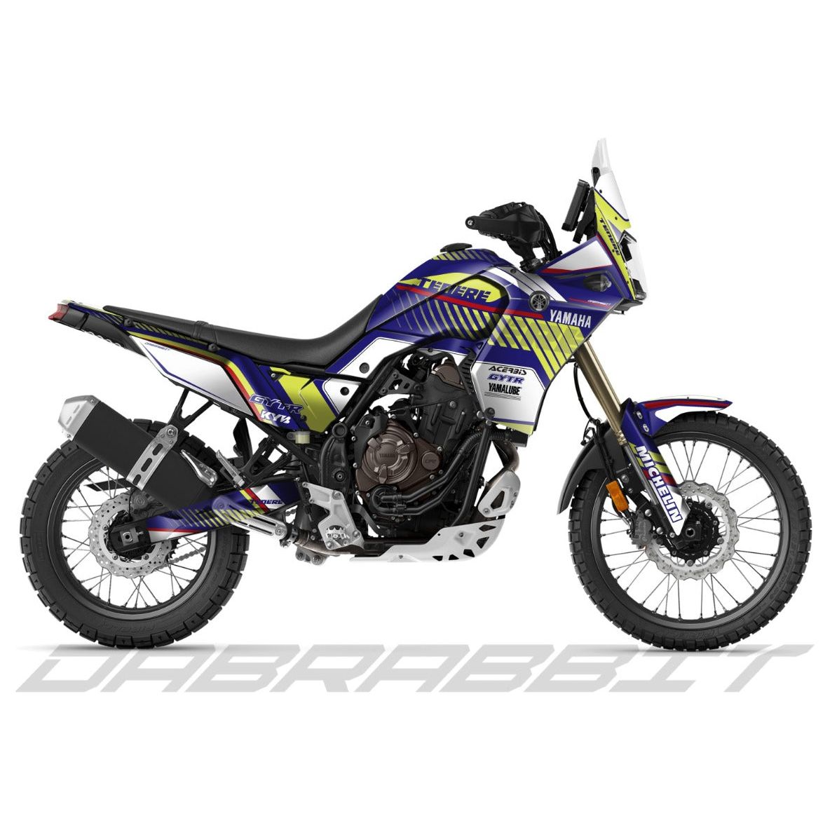 Jeu d'autocollants YAMAHA TENERE 700 / T7 (ST-BWY)