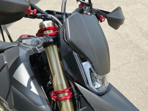 PARE-BRISE CARBONE MAT CNC RACING DUCATI HYPERMOTARD 698 MONO 2024