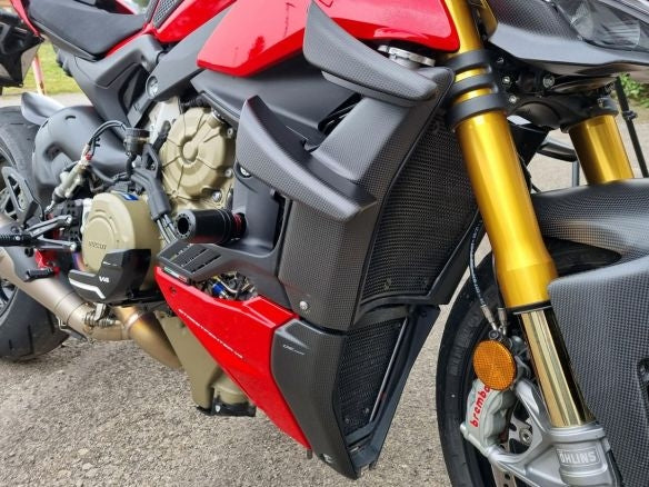 ENSEMBLE D'AILETTES LATÉRALES CNC RACING DUCATI STREETFIGHTER V4 / S / SP2 2020-2023
