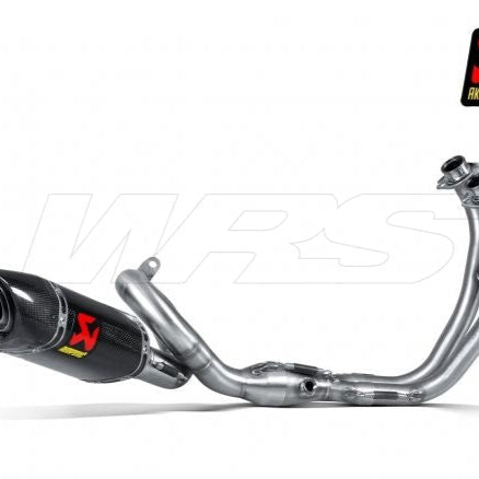 ECHAPPEMENT COMPLET INOX RACING AKRAPOVIC YAMAHA MT-07 / FZ-07 2014-2024