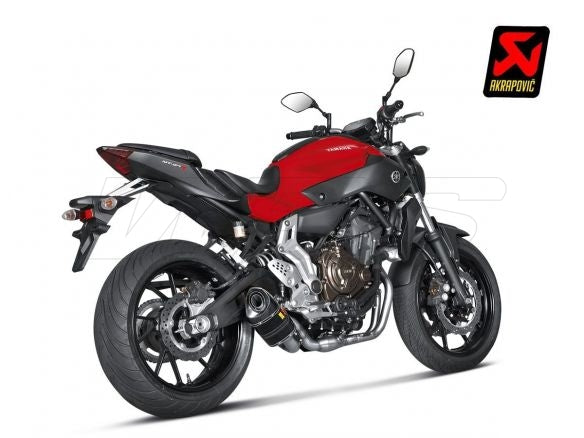 ECHAPPEMENT COMPLET INOX RACING AKRAPOVIC YAMAHA MT-07 / FZ-07 2014-2024