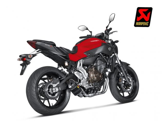 ECHAPPEMENT COMPLET INOX RACING AKRAPOVIC YAMAHA MT-07 / FZ-07 2014-2024