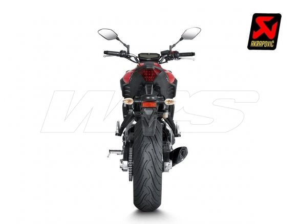 ECHAPPEMENT COMPLET INOX RACING AKRAPOVIC YAMAHA MT-07 / FZ-07 2014-2024