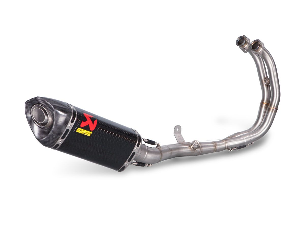 ECHAPPEMENT COMPLET RACING AKRAPOVIC CARBONE YAMAHA R3 2015-2024