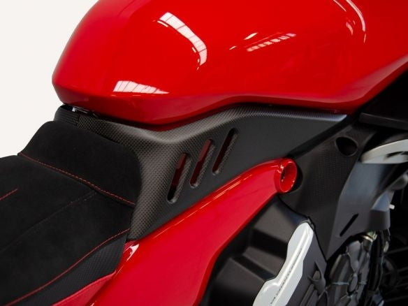 Cache réservoir Ducabike en carbone pour Ducati Diavel V4 2023