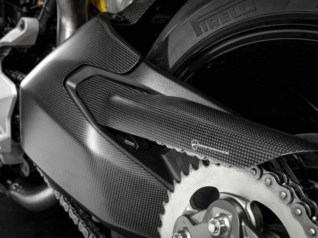 Carter de chaîne en carbone Ducati Performance pour Ducati Supersport 950/S 2021-2023