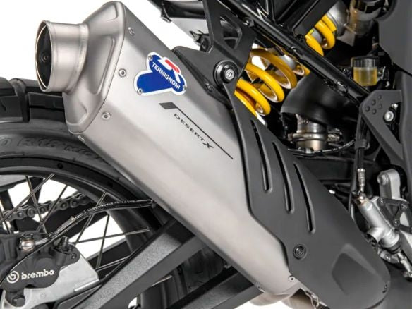 SILENCIEUX DUCATI PERFORMANCE TERMIGNONI ÉCHAPPEMENT RACING TITANE DUCATI DESERT-X 2022