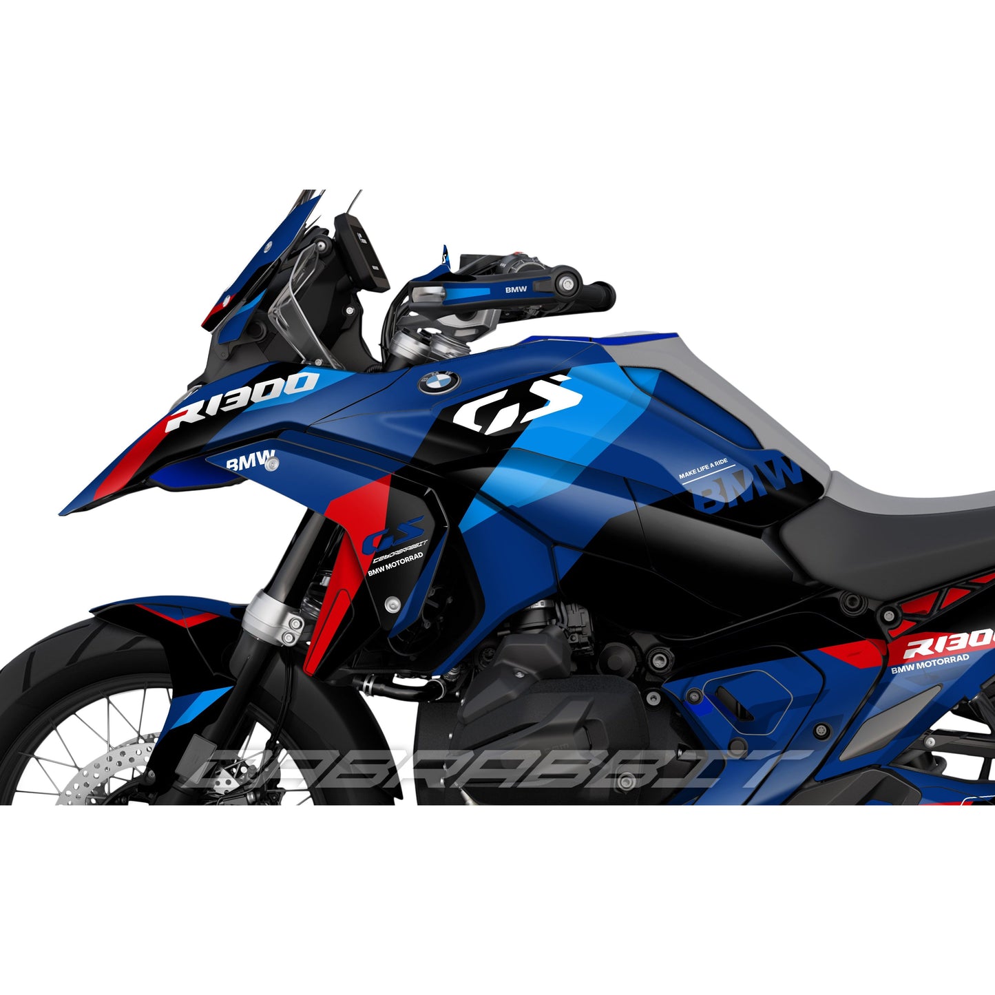 Jeu d'autocollants BMW R1300GS (ML-BL)