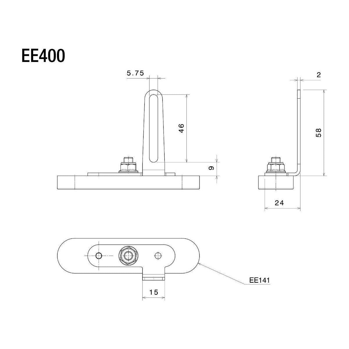 KIT DE RÉFLECTEURS LATÉRAUX UNIVERSELS EE400 (EURO4) RIZOMA