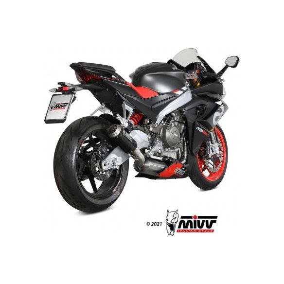 Système Complet MIVV MK3 Carbone 2x1 pour Aprilia RS 660 (2020-2024)