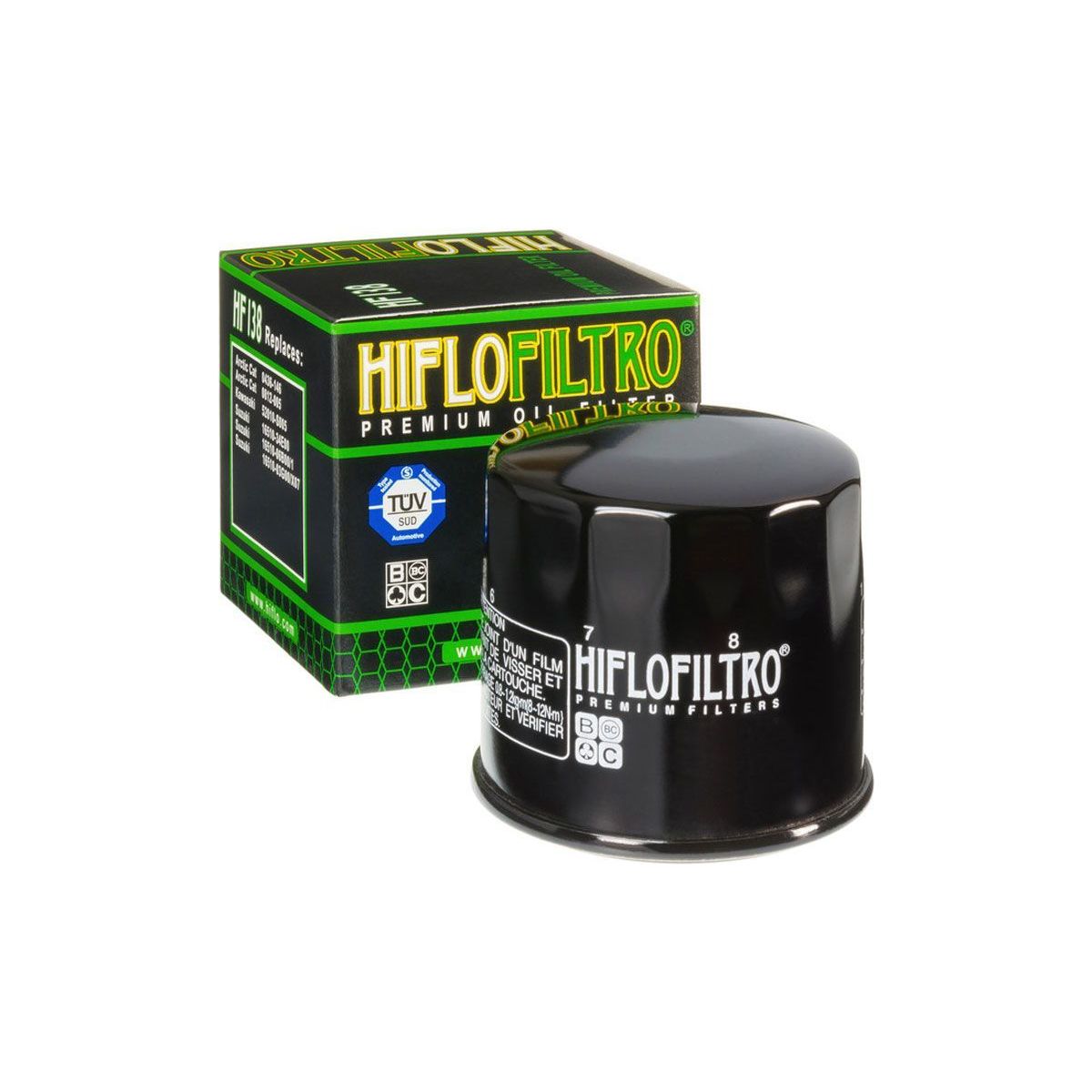 FILTRE À HUILE MOTEUR HIFLOFILTRO BMW C 400