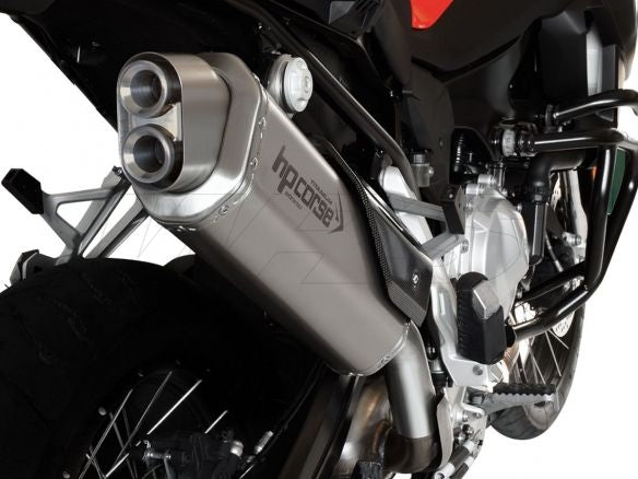 Silencieux d'échappement HP CORSE 4 TRACK R en titane pour BMW F 750 GS 2018-2023