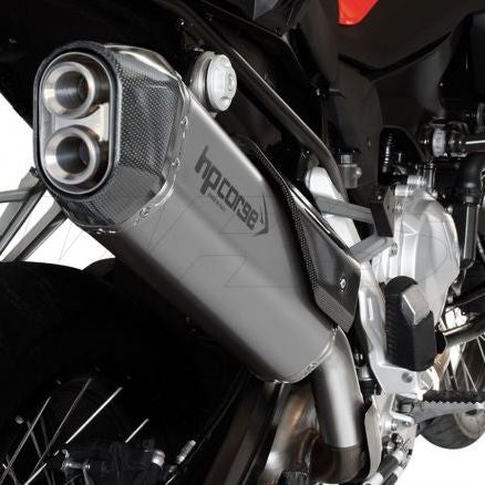 Silencieux d'échappement HP Corse 4 Track R noir pour BMW F850GS 2019-2020