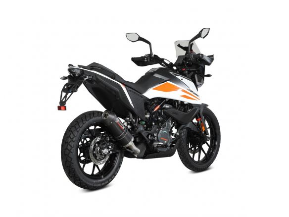 SILENCIEUX OVALE KT.024.L3C MIVV CARBONE KTM 390 ADVENTURE 2020-2024