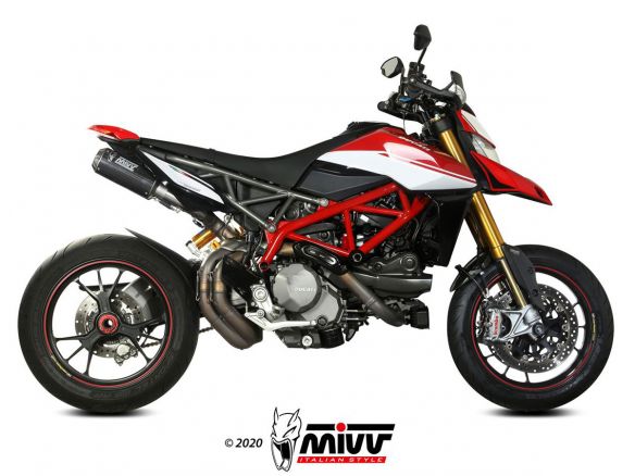 SILENCIEUX D'ÉCHAPPEMENT MIVV 2 SPORT MK3 CARBONE DUCATI HYPERMOTARD 950 / SP 2019-2021