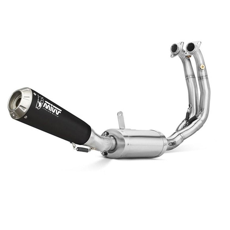 SILENCIEUX D'ÉCHAPPEMENT COMPLET MIVV X-M1 ACIER NOIR YAMAHA MT-09 / FZ-09 2013-2020