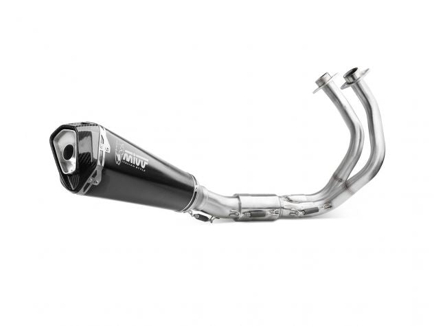 Ligne d'échappement complète MIVV DELTA RACE noir inox KAWASAKI Z 650 2024