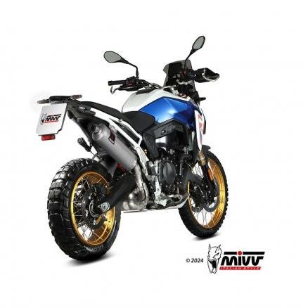 SILENCIEUX MIVV DAKAR EN ACIER INOXYDABLE BMW F 900 GS 2024