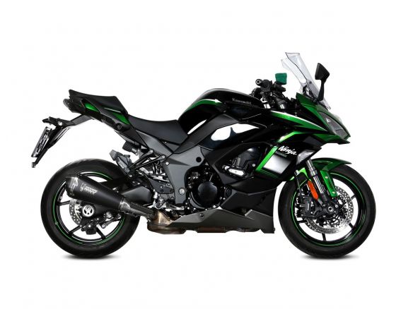 SILENCIEUX MIVV DELTA RACE ACIER NOIR CARBONE KAWASAKI NINJA 1000 SX/TOURER 20-24