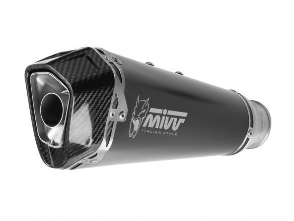 SILENCIEUX MIVV DELTA RACE ACIER NOIR CARBONE KAWASAKI NINJA 1000 SX/TOURER 20-24