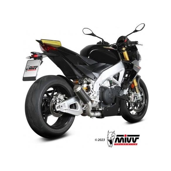 Amortisseur Carbone MIVV MK3 pour Aprilia Tuono V4 1100 2021-2024 (Non homologué)