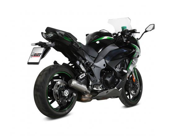 SILENCIEUX MIVV MK3 ACIER INOXYDABLE KAWASAKI NINJA 1000 SX / TOURER 2020-2024