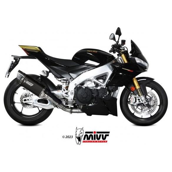 Amortisseur MIVV SR-1 en titane noir pour Aprilia Tuono V4 1100 2021-2024
