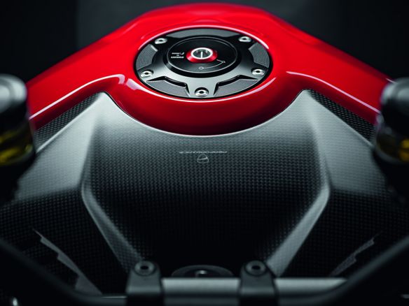 Cache-réservoir officiel Ducati Panigale V4/S/R/SP 2018-2021