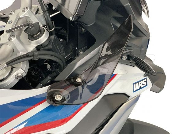 PAIRE DE DÉFLECTEURS WRS FUMÉ BMW F 750 GS / F 850 GS 2018-2023 (NO ADVENTURE)
