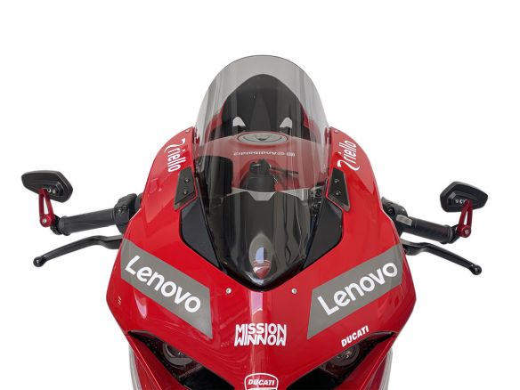 PARE-BRISE RACE HAUT WRS FUMÉ +45MM DUCATI PANIGALE V4/S 2018-2019