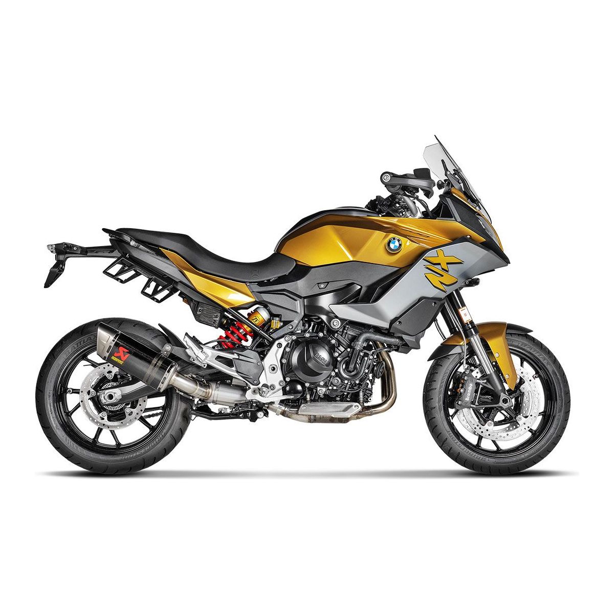 SILENCIEUX D'ÉCHAPPEMENT RACING AKRAPOVIC CARBONE BMW F 900 XR 2020-2023
