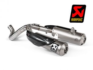 COLLECTEUR AKRAPOVIC TITANE EN OPTION DUCATI SCRAMBLER URBAN/MOTARD/NIGHTSHIFT/ICON/DESERT 21-22