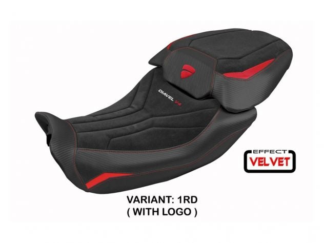 HOUSSE DE SELLE DIABLO VELOURS DUCATI DIAVEL V4 2023-2024