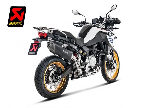 SILENCIEUX AKRAPOVIC TITANE NOIR BMW F 750 GS / ADVENTURE 2018-2023